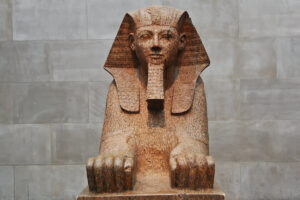 Statue égyptienne dans le MET à New York