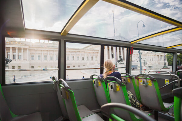 Bus touristique à Vienne
