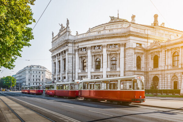 Tramway à Vienne